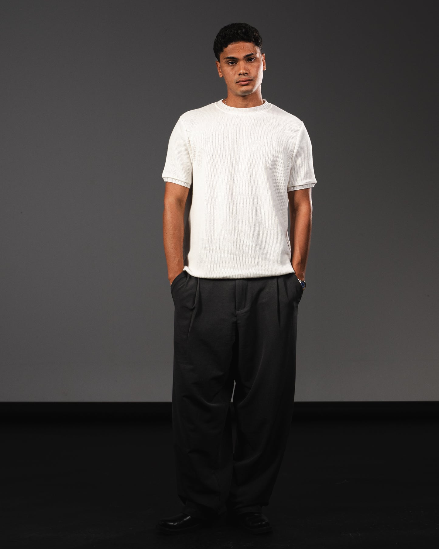 Thread White Crewneck