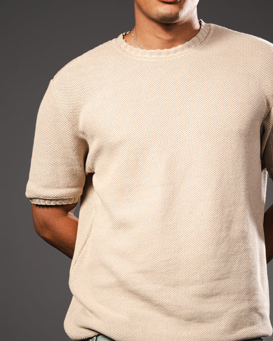 Thread Beige Crewneck
